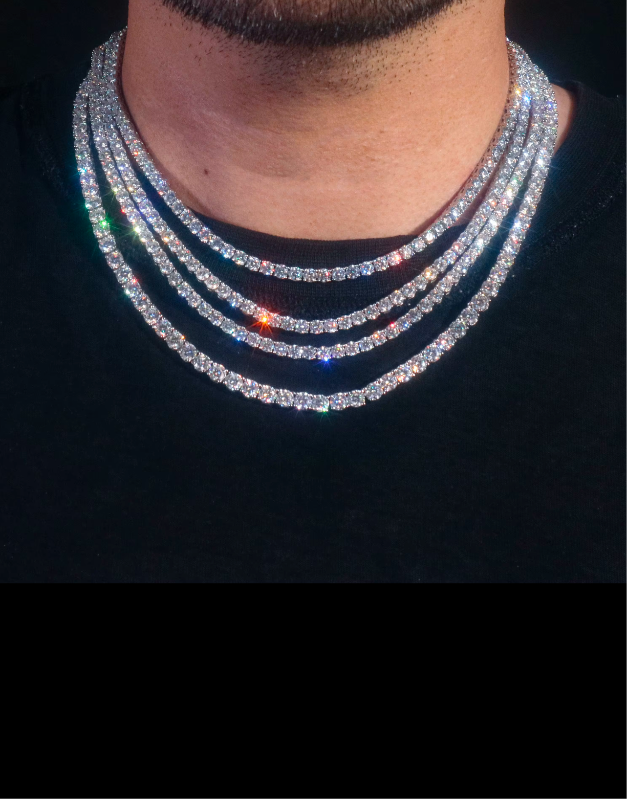 Diamond Tennis Chain4MM