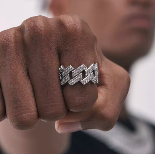 IcedOut Cuban Link Ring