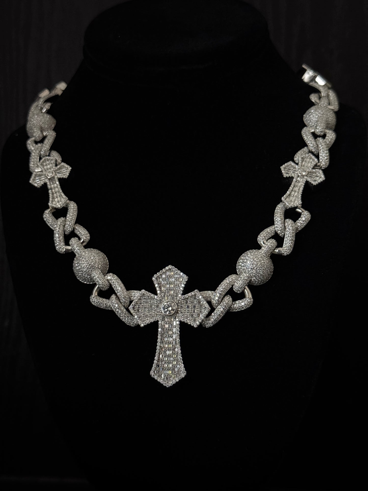 Custom Cross Diamond Chain