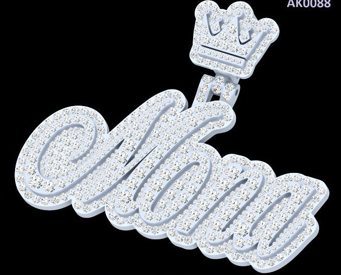 Vs1 Natural Diamonds 10K Custom Piece Combo Deal with 10K Natural Diamonds Earrings