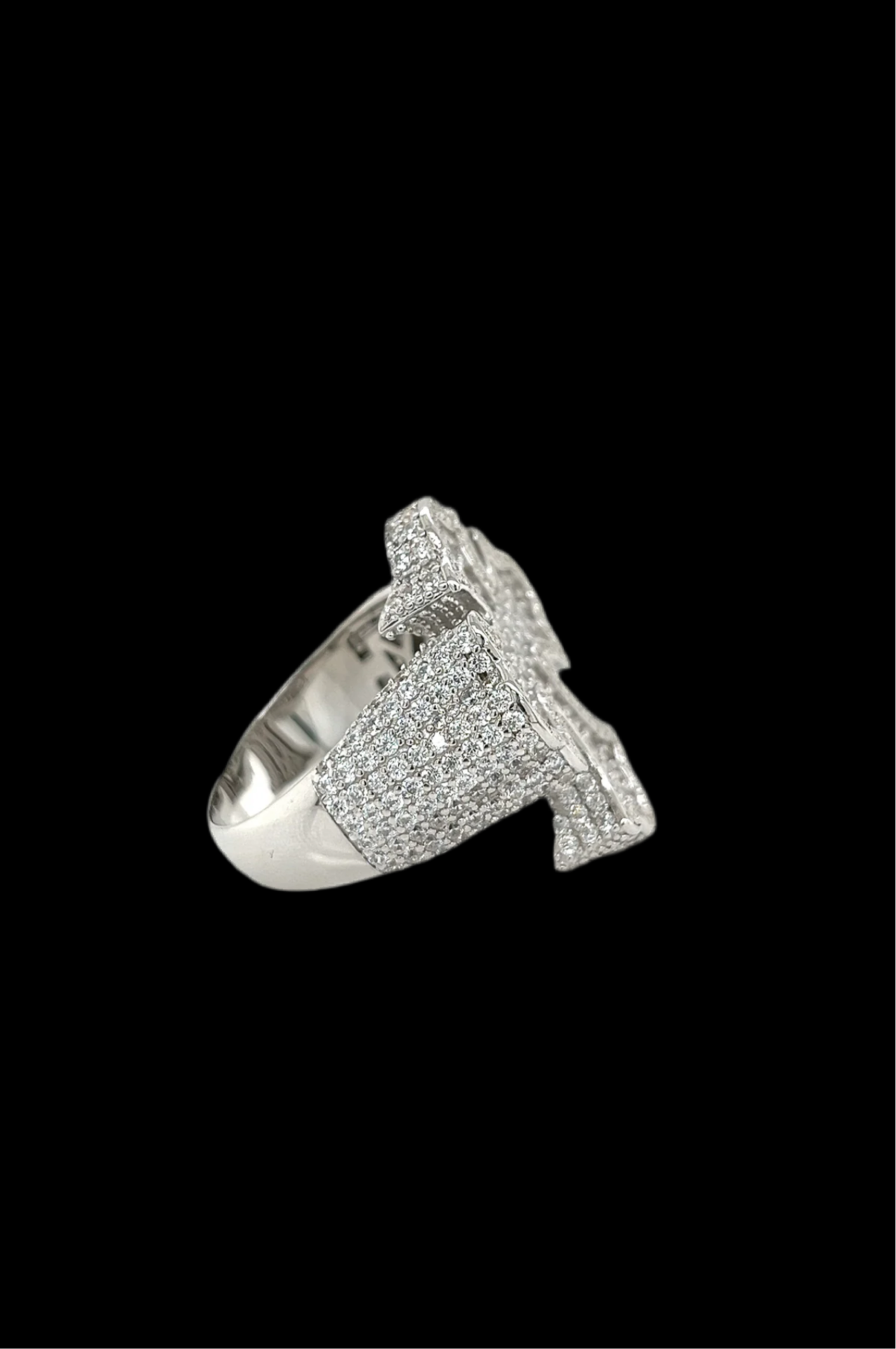VVS Lab Diamond Cross Ring