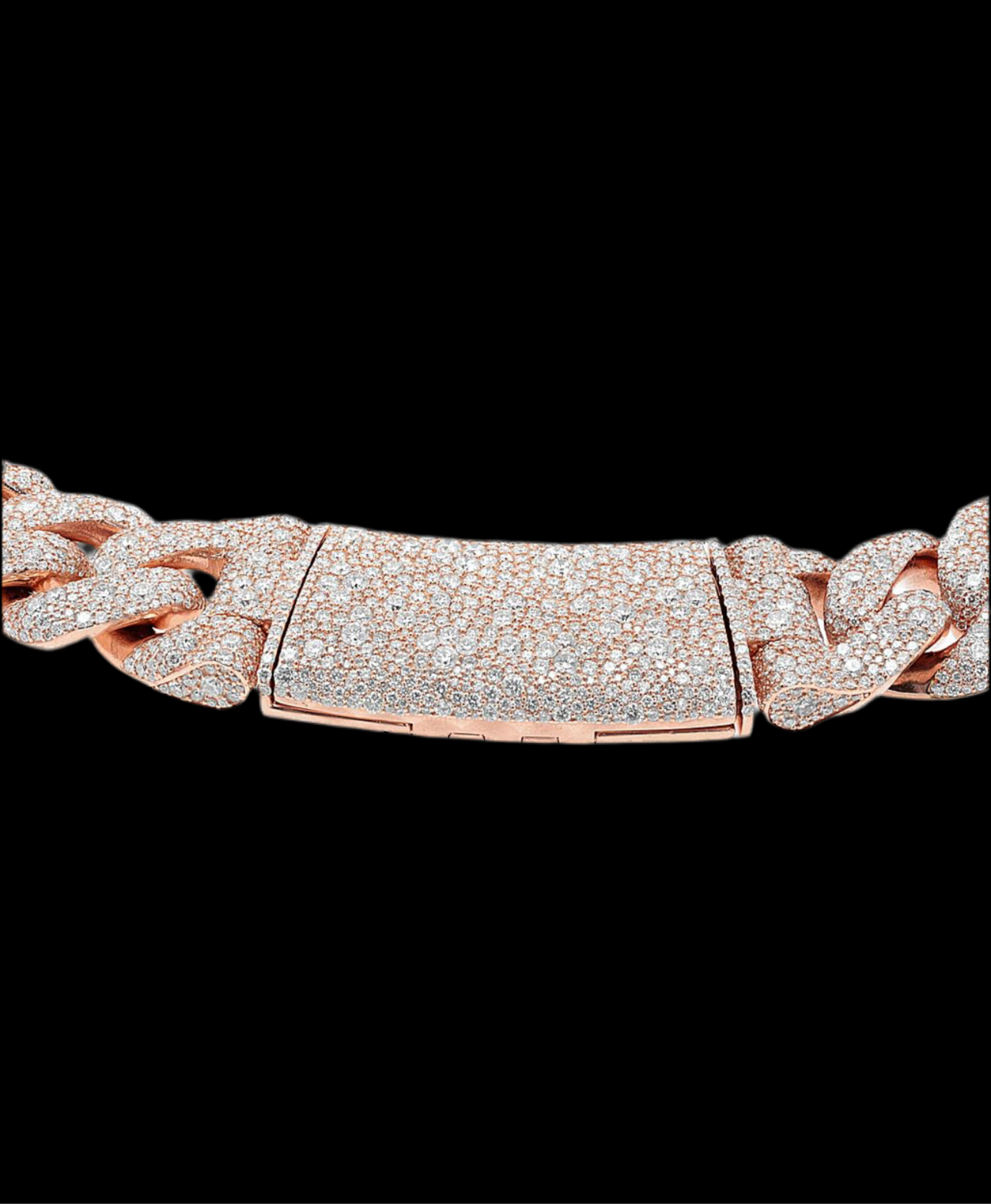 20MM HoneyComb Setting Diamond Cuban Link , 68CTW Diamonds 350Grams