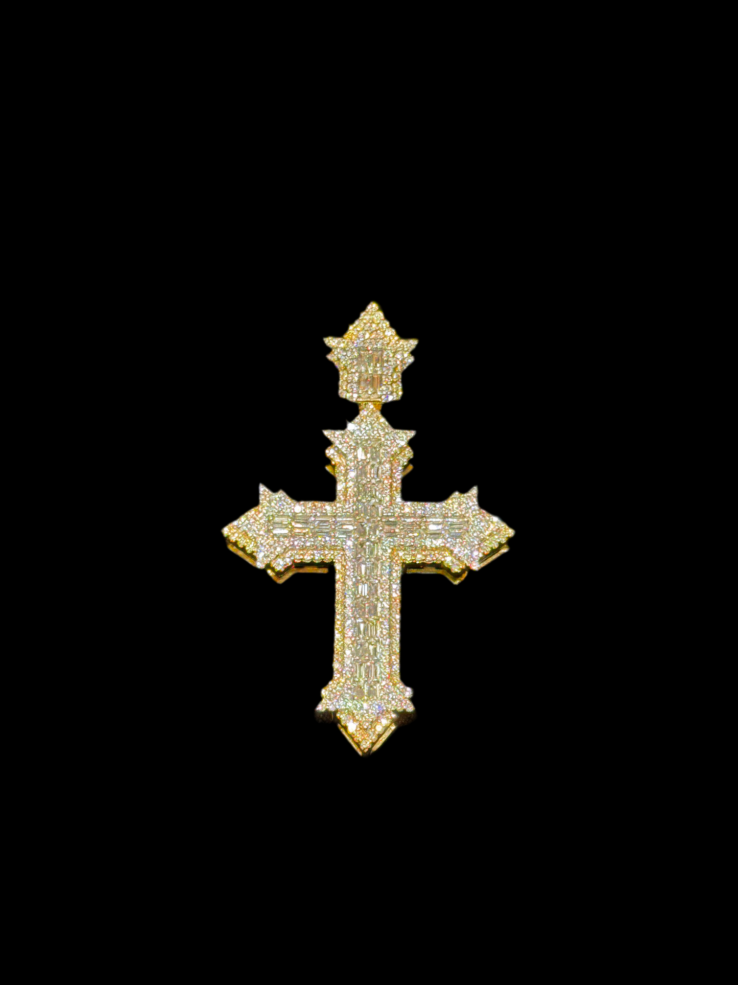 10K Gold with VS1 Lab Diamonds 2CT, 2 Inch’s