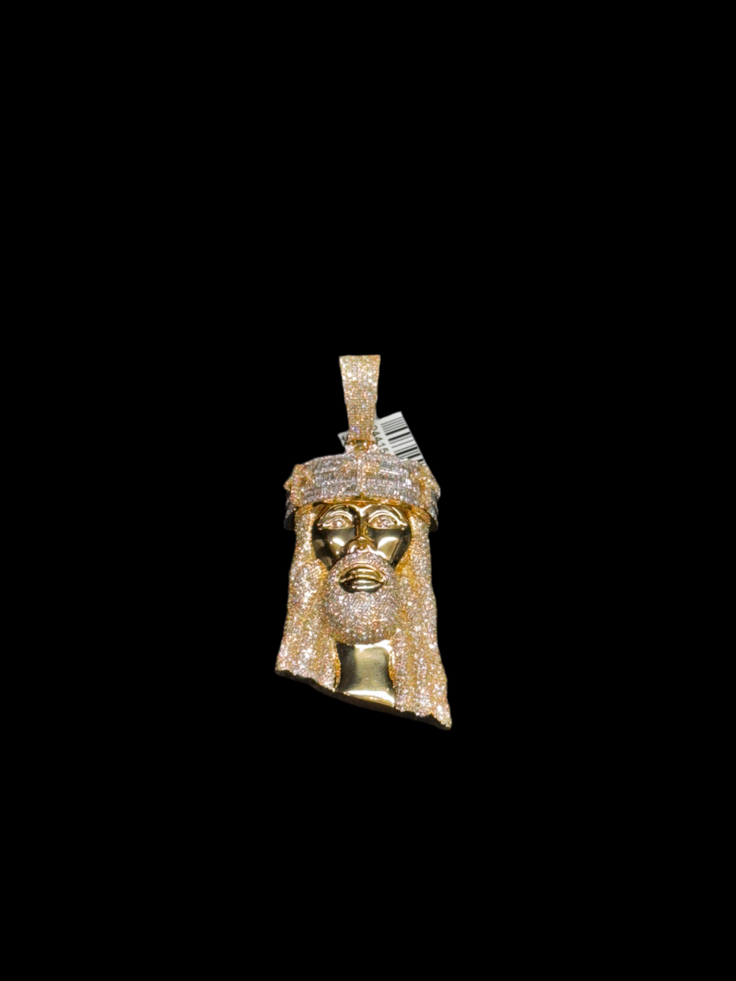 10K Gold with VS Natural Diamonds Round & Baguette