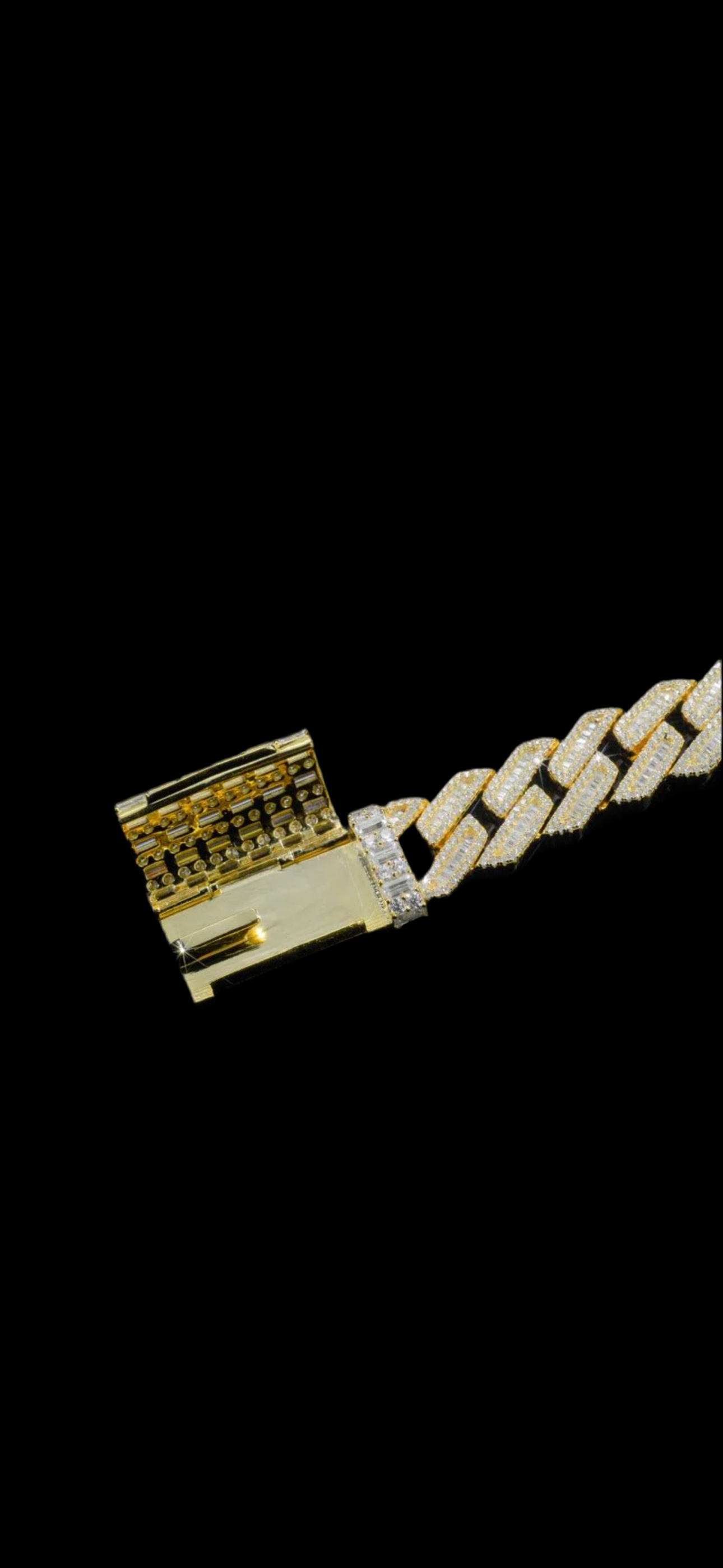 8mm, 10K Gold, Vs1 Natural Diamond Bracelet 9Ct